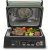 image:imageCuisinart FlavorBoost  8in1 Outdoor Electric Grill Portable Electric Grill Outdoor Barbecue Smoker amp Air Fry Cook 6 Steaks Versatile BBQ Smoker amp Portable BBQ Outdoors
