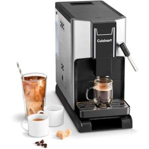image:imageCuisinart Espresso Bar Fully Automatic Espresso Machine Makes Hot or Cold CafeQuality Cappuccino Lattes Americanos and Cold Extracted Espresso SteamFrothing Wand for MilkBased Drinks EM550