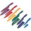 image:imageCuisinart C5512PCKSAM 12Piece Ceramic Coated Stainless Steel Knives Comes with 6Blades and 6Blade Guards Color Coded to Reduce Risk of Cross Contamination JewelColor MultiColor
