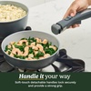 image:imageCuisinart 13Pc ClickSmart Nonstick Detachable Handle Ceramic Cookware Pots and Pans Set Stackable SpaceSaving Design Compatible with All Stovetops Induction amp Oven Safe PURELYCERAMICEarl Grey